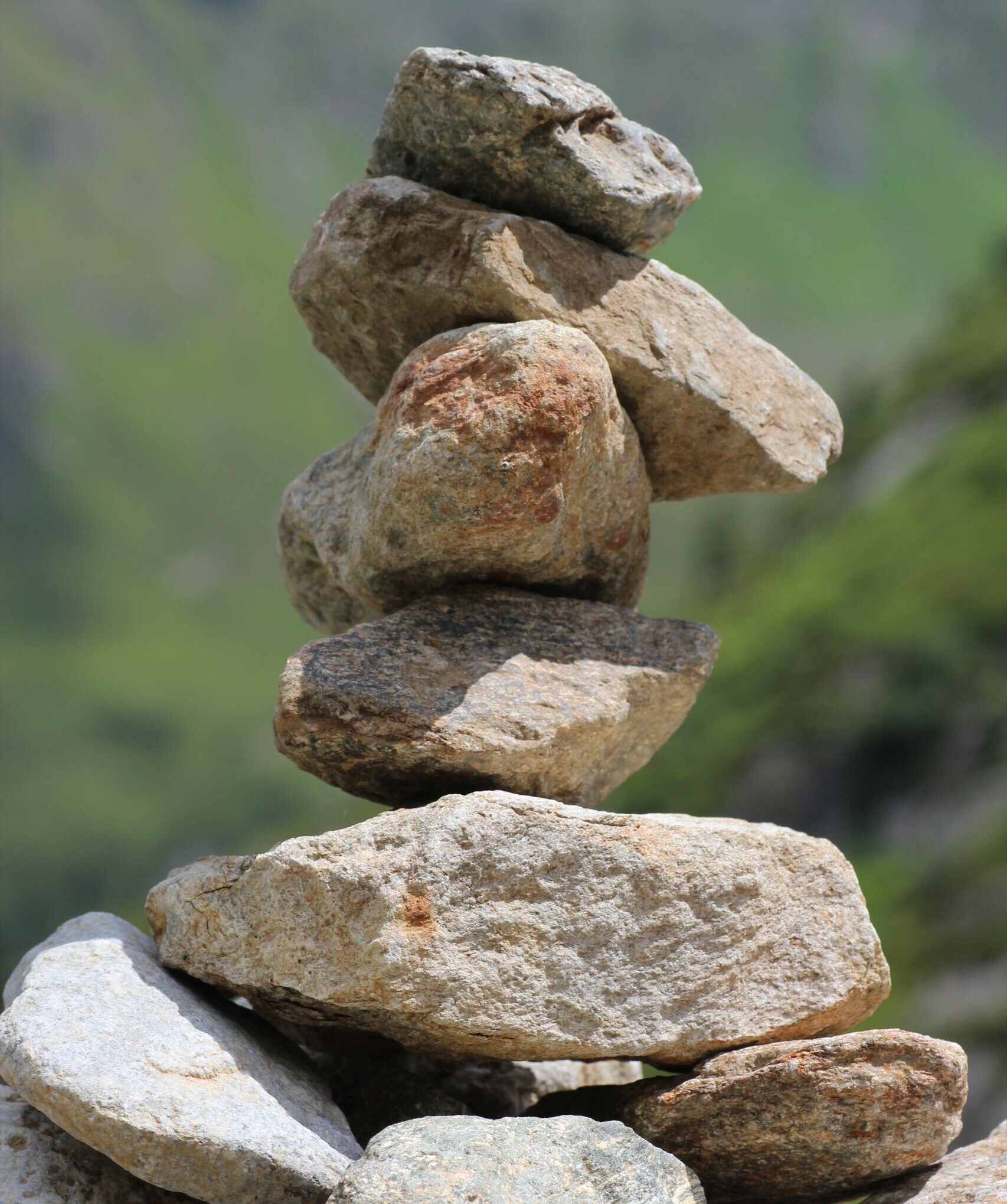 Symbolbild eines Steinmandls