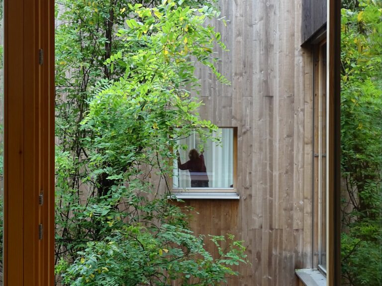 Ein Fenster im Hospiz