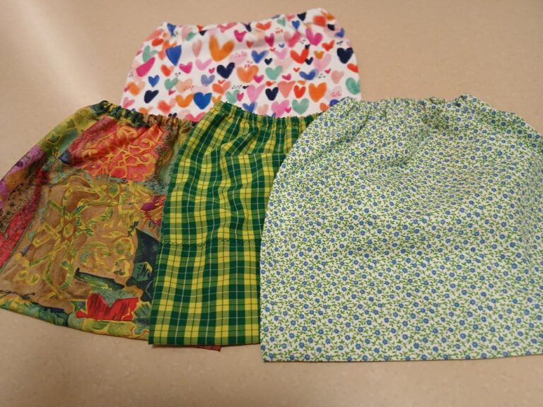 Gehäckelte Säckchen